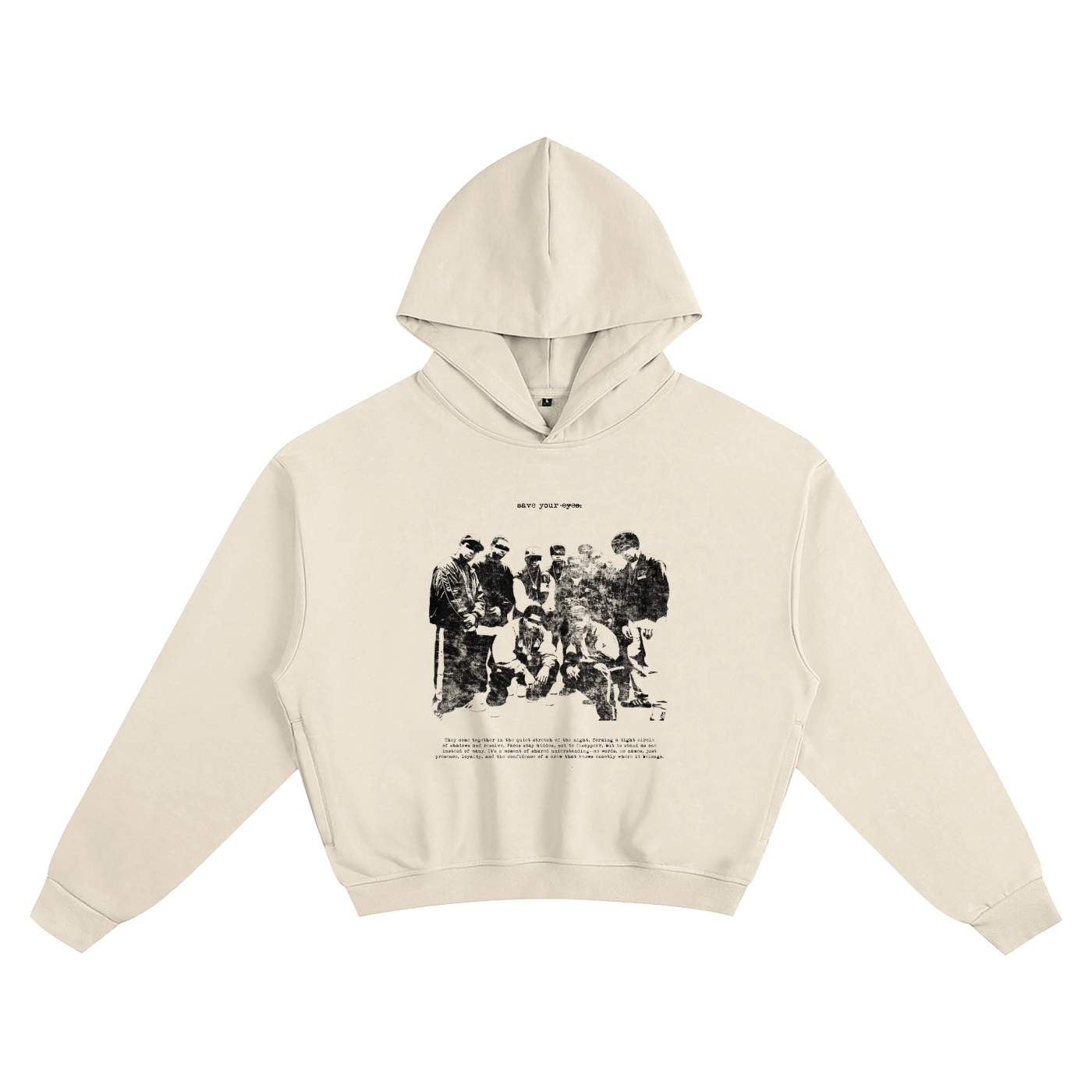 Blacked-out Eyes Hoodie