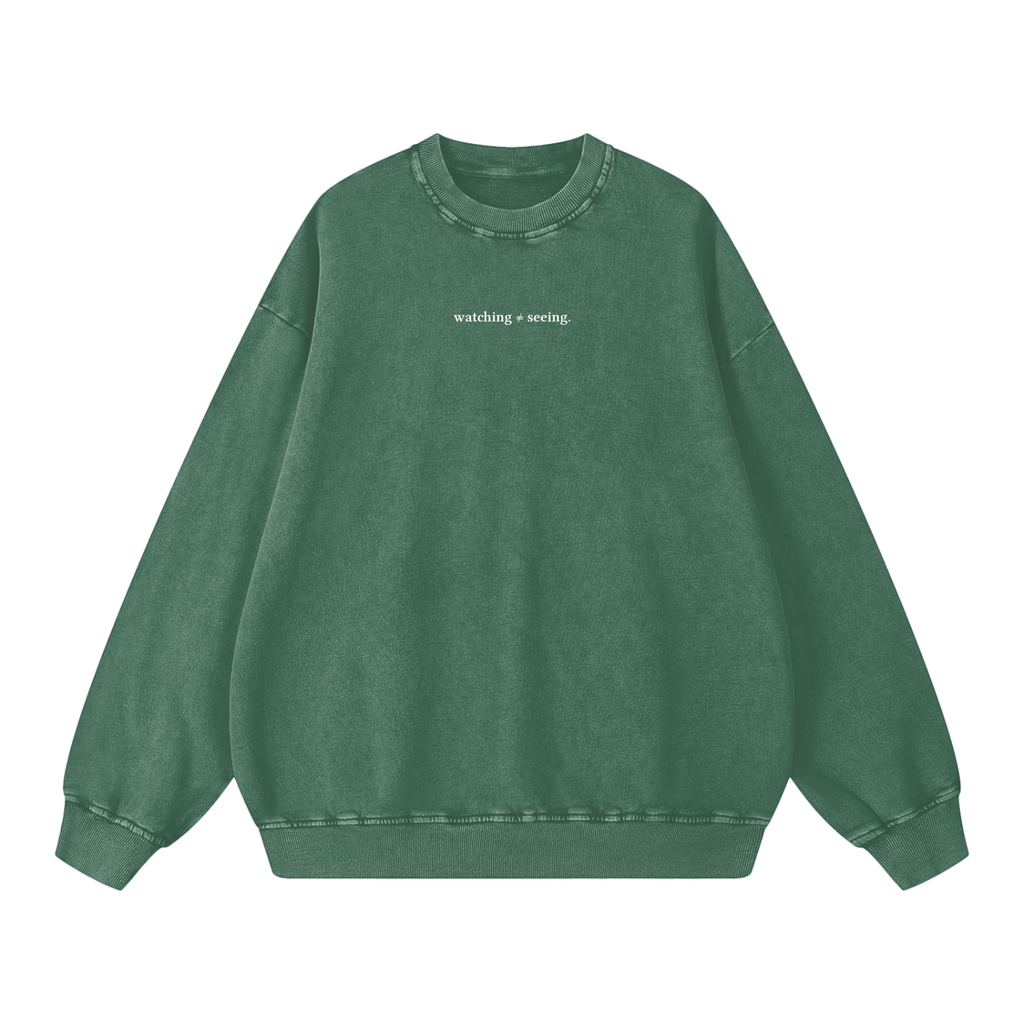 Watching ≠ Seeing Sweater