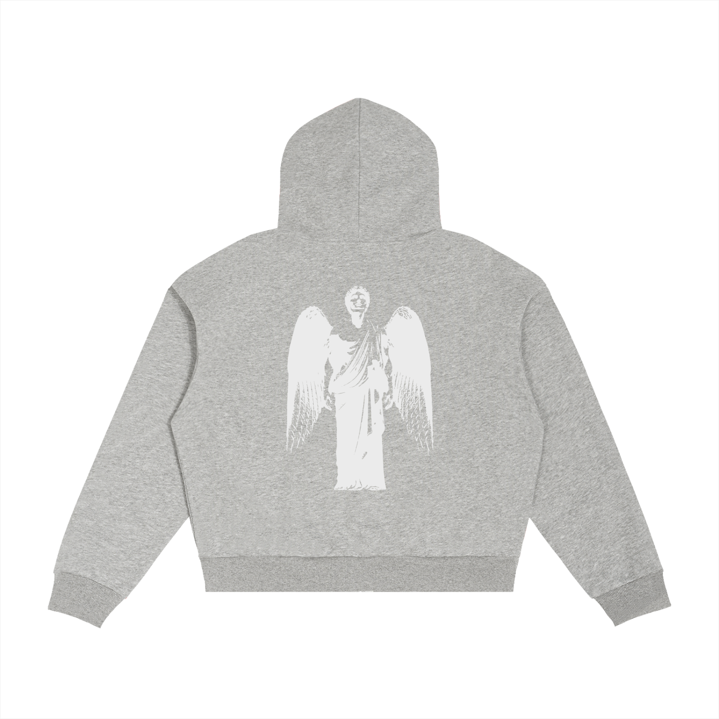 Contrast Angel Zip-Up