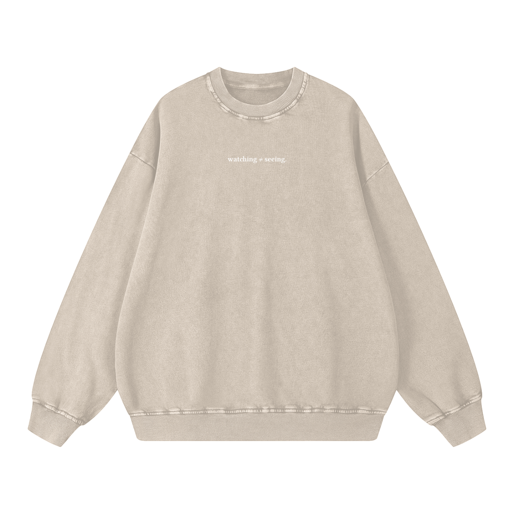 Watching ≠ Seeing Sweater
