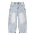 Disconnected Crosses Jeans