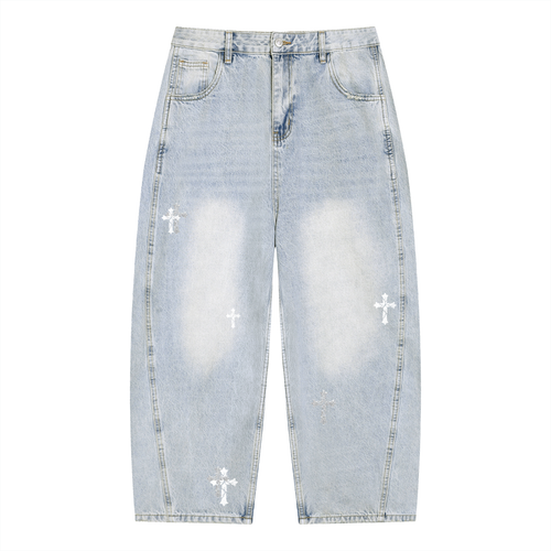Disconnected Crosses Jeans