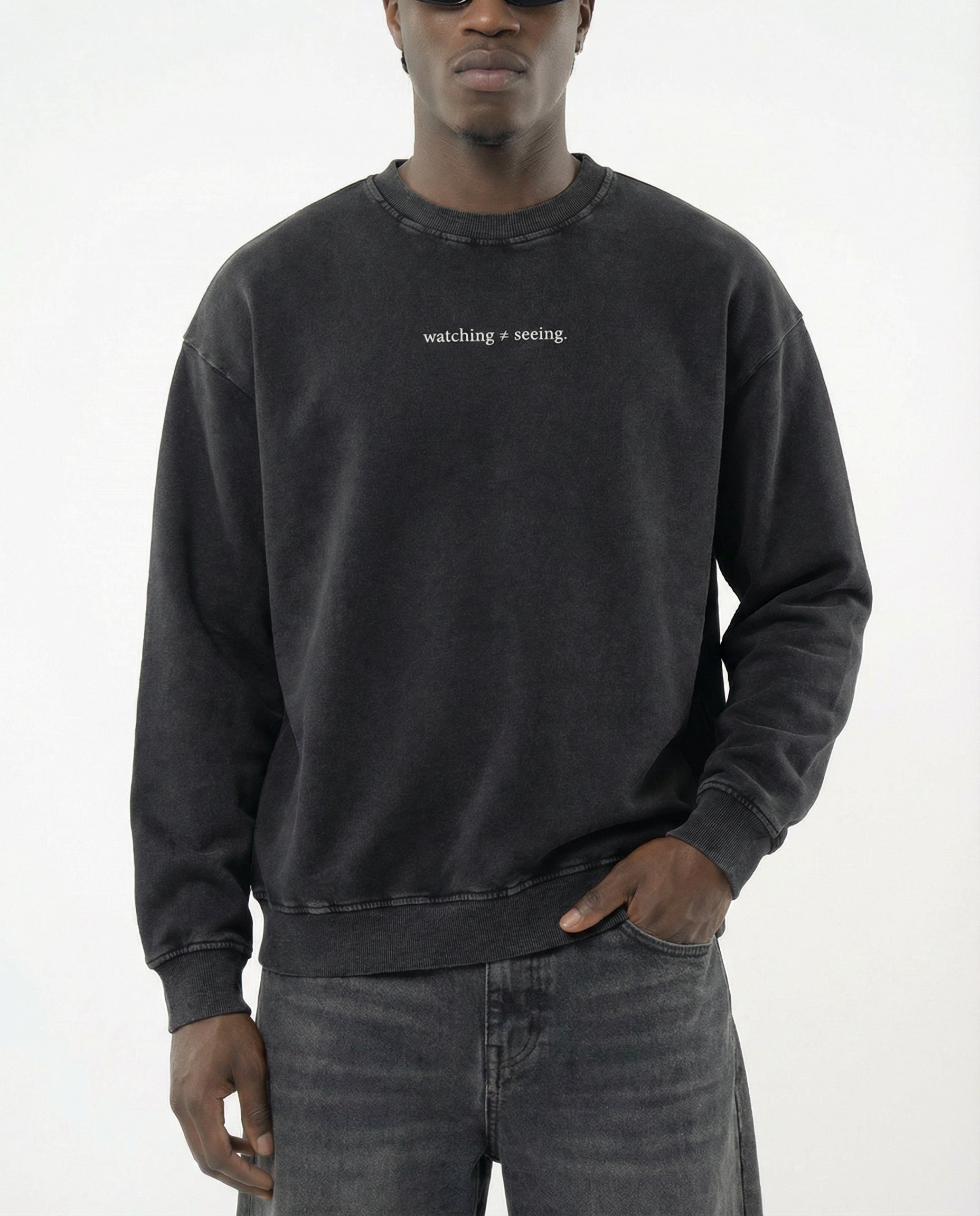 Watching ≠ Seeing Sweater