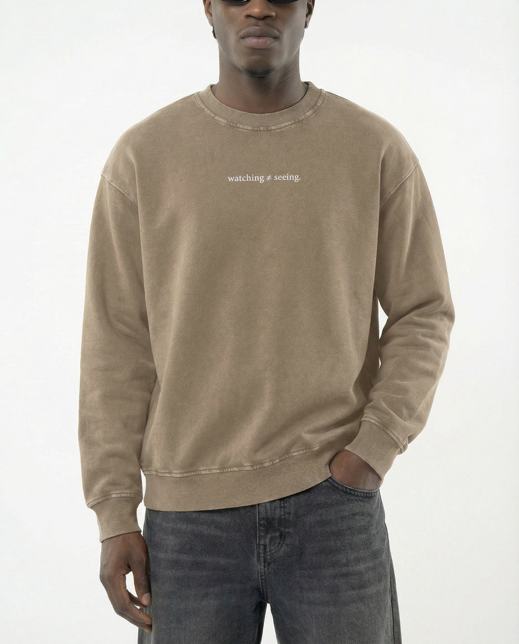 Watching ≠ Seeing Sweater