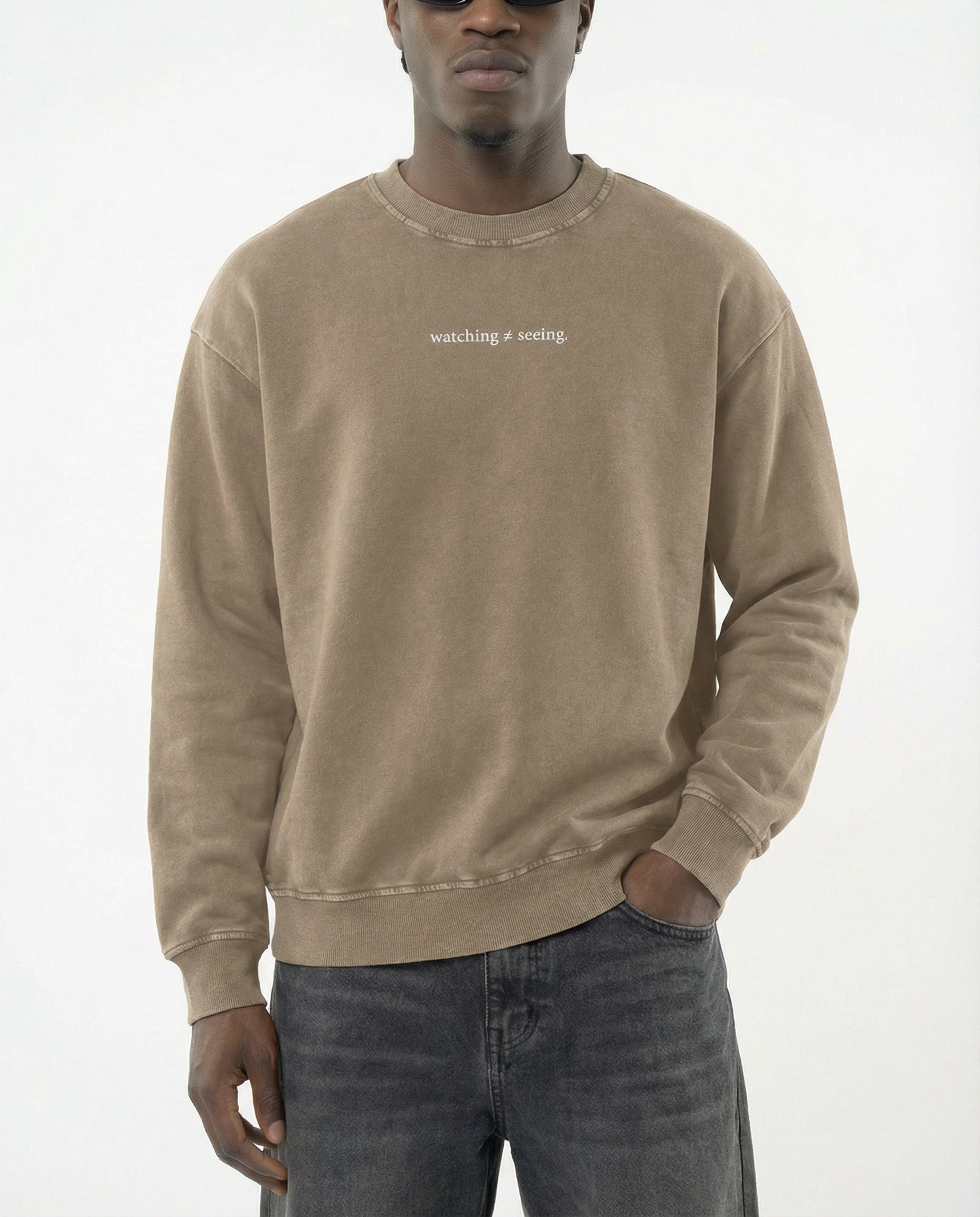 Watching ≠ Seeing Sweater