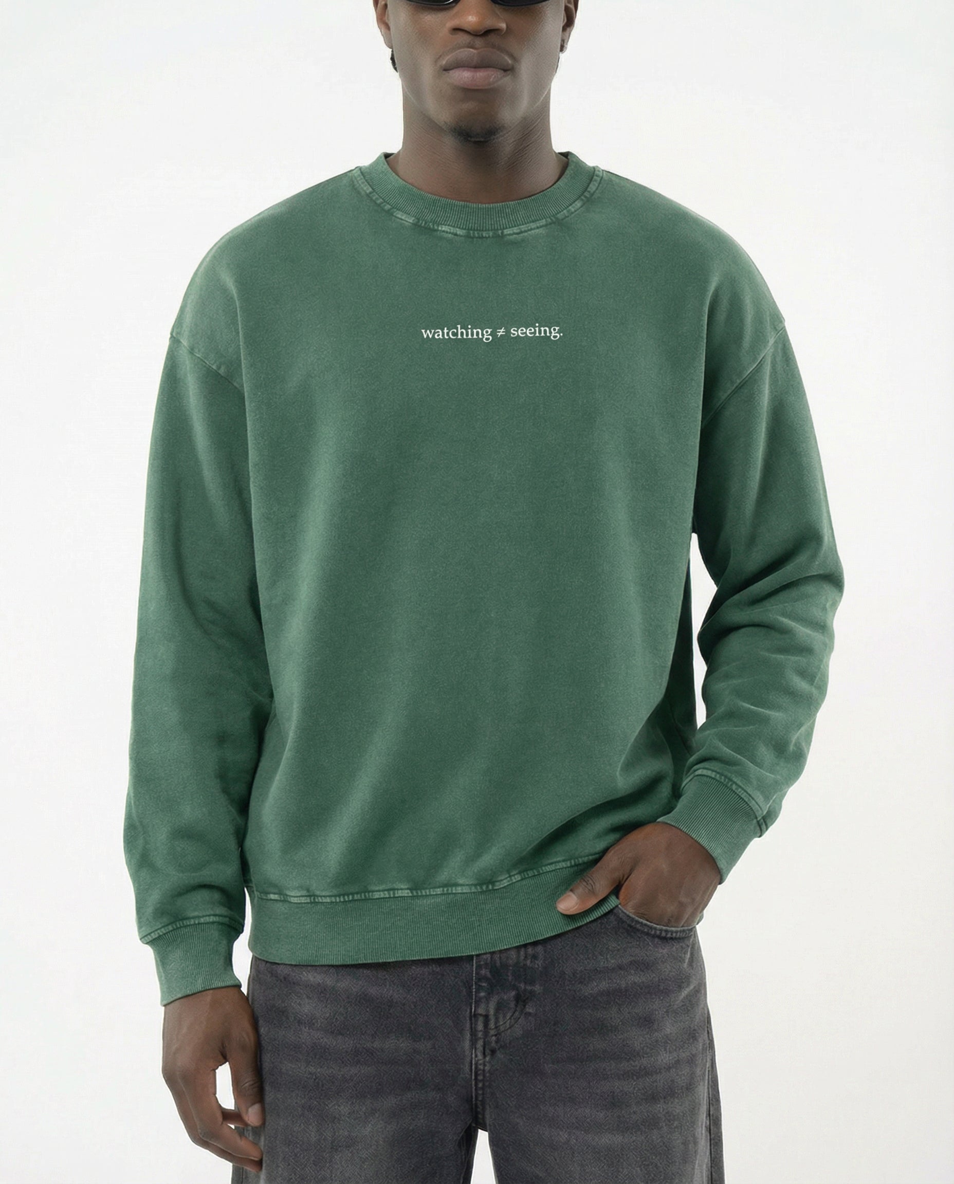 Watching ≠ Seeing Sweater