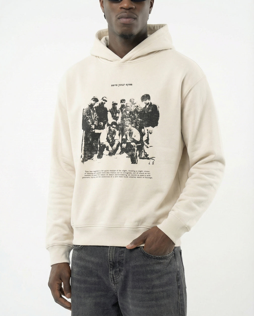 Blacked-out Eyes Hoodie